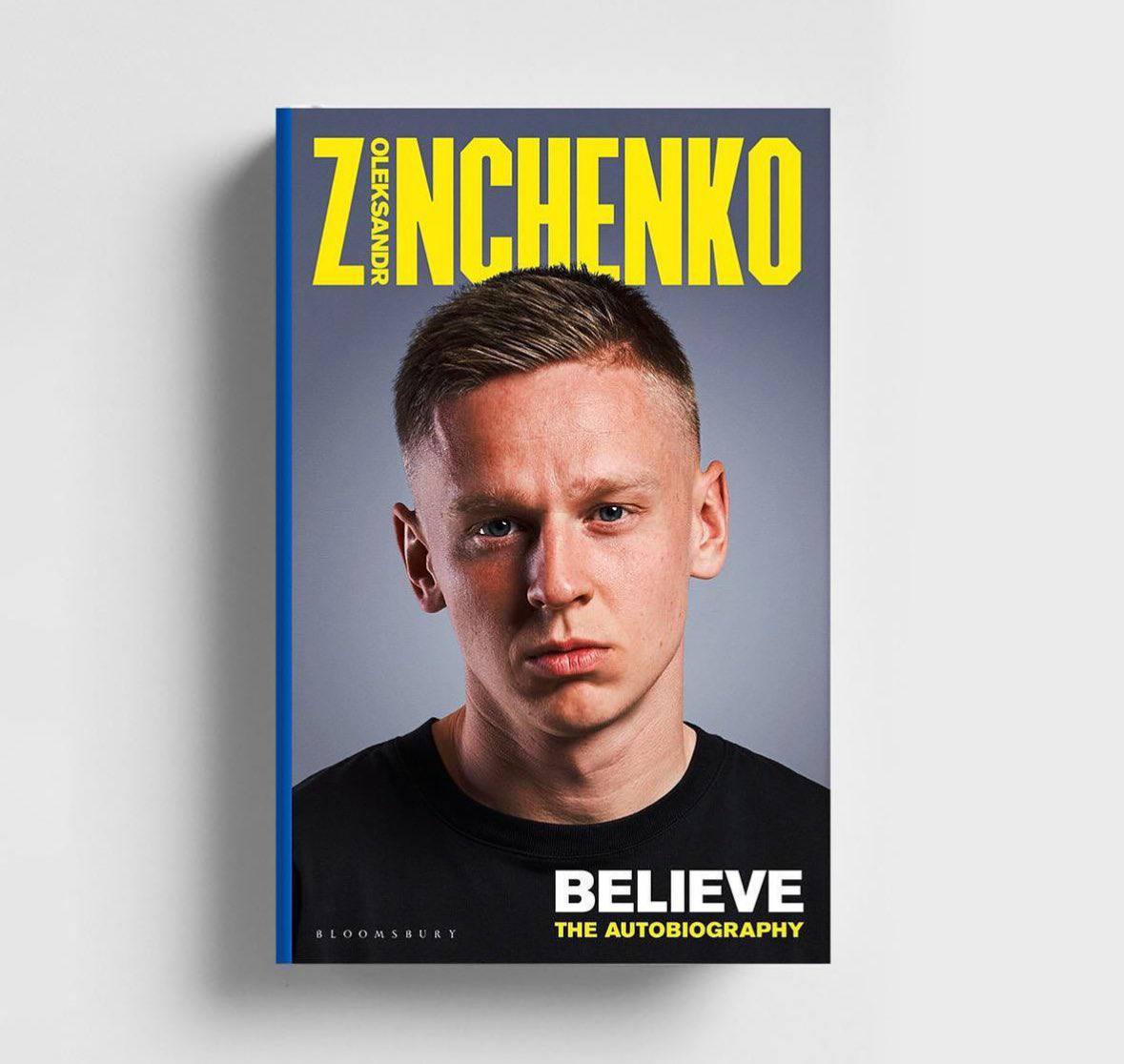 Zinchenko shaxsiy kitobini chop etdi