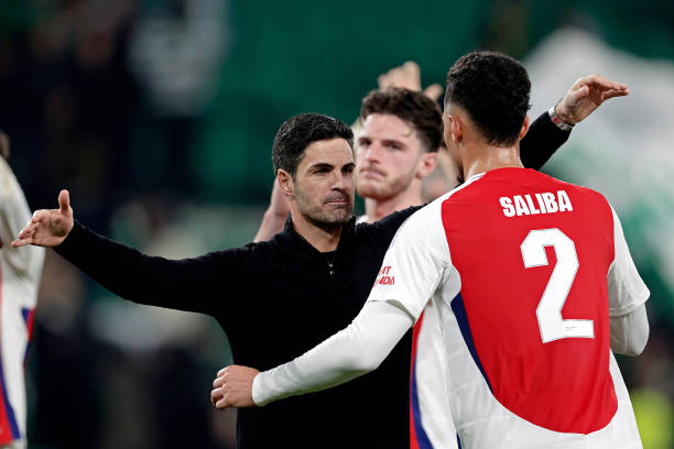 Arteta Salibaning barqarorligi haqida gapirdi